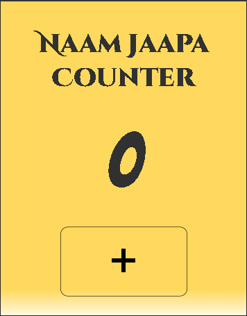 Naam Jaapa Counter Project